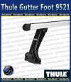 Thule - Gutter Foot 9521 - Schwerlast Fußsatz (4St.) - für Regenrinne - Dachmontage - Dachträger